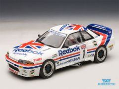 Xe Mô Hình Nissan Skyline GT-R (R32) GROUP A 1990 REEBOK #1 1:18 Autoart ( Trắng )