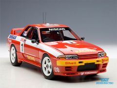 Xe Mô Hình Nissan Skyline GT-R (R32) Autraslian Bathurst WINNER 1992 #1 1:18 Autoart ( Cam )