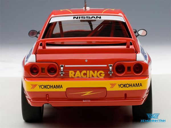 Xe Mô Hình Nissan Skyline GT-R (R32) Autraslian Bathurst WINNER 1992 #1 1:18 Autoart ( Cam )