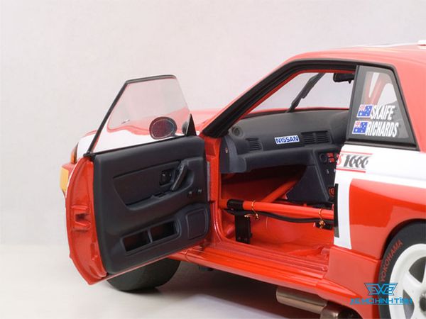 Xe Mô Hình Nissan Skyline GT-R (R32) Autraslian Bathurst WINNER 1992 #1 1:18 Autoart ( Cam )