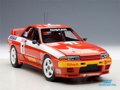 Xe Mô Hình Nissan Skyline GT-R (R32) Autraslian Bathurst WINNER 1992 #1 1:18 Autoart ( Cam )