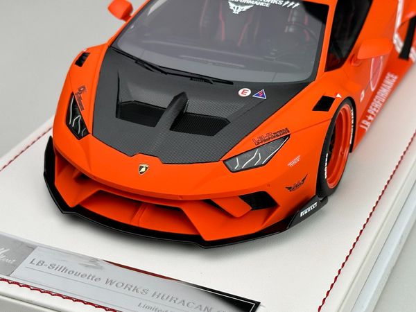 Xe Mô Hình LB-Silhouette WORKS Huracan GT Battle 1:18 IVY ( Cam )