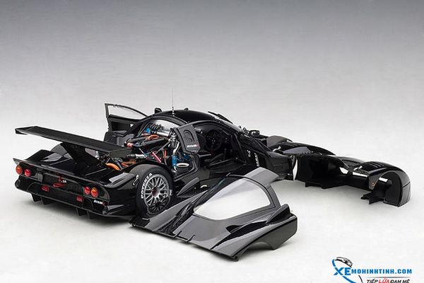 Xe Mô Hình NISSAN R390 GT1 LE MANS 1998 1:18 Autoart ( Black)(LIMITED 500 PCS)