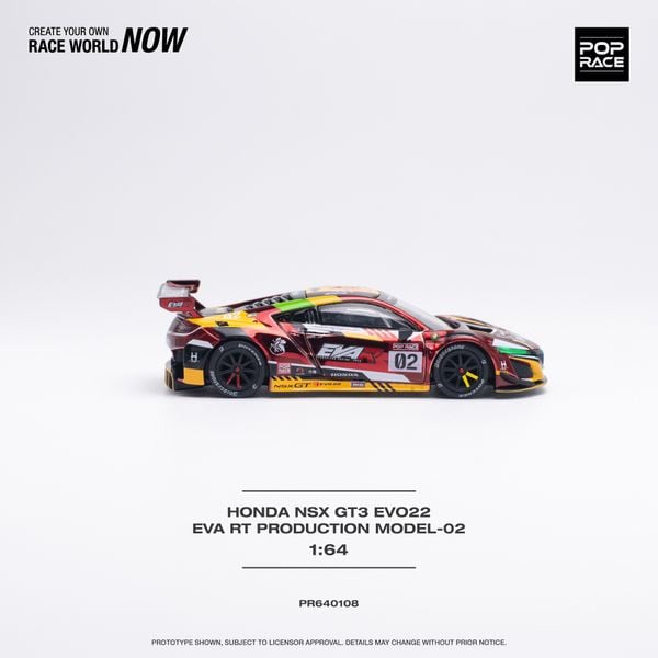 Xe Mô Hình Eva RT Production Model Custom Type 1:64 PopRace