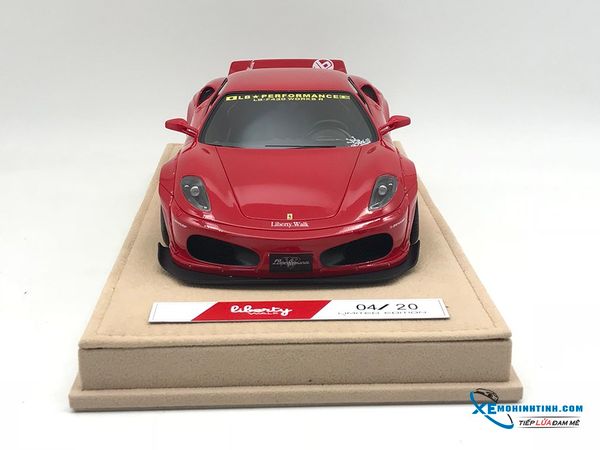 Xe Mô Hình Ferrari F430 Liberty Walks 1:18 LB ( Đỏ )