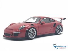 78165 MH 1:18 PORSCHE 911(991) GT3 RS (GUARDS RED/SILVER WHEELS)