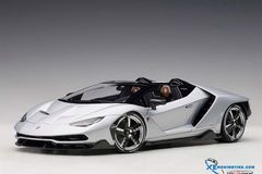 1/18 LAMBORGHINI CENTENARIO ROADSTER (ARGENTO CENTENARIO/MATT METALLIC SILVER)