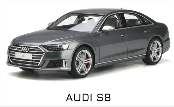 Xe Mô Hình Audi S8 Grey 1:18 GTSpirit ( Xám )