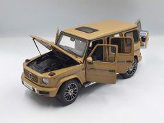 Xe Mô Hình Mercedes-Benz G-Class 2018 Limited Edition 300 pcs 1:18 Minichamps ( Vàng )