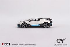 Xe mô hình BUGATTI DIVO WHITE LHD BLISTER 1:64 MiniGT (Trắng)