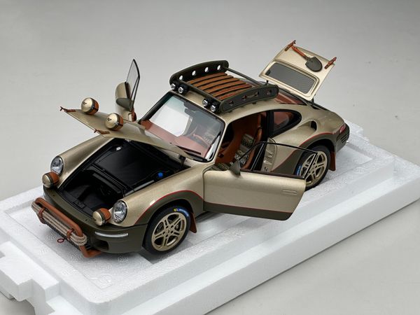 Xe Mô Hình Ruf Rodeo Prototype - 2020 1:18 Almost Real ( Sand Gold )