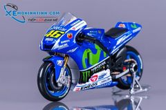 XE MÔ HÌNH YAMAHA RACING TEAM 2015 1:18 MAISTO (XANH)