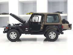 XE MÔ HÌNH JEEP WRANGLER SAHARA 1:18 MAISTO (ĐEN)