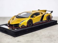 Xe Mô Hình Supercar Veneno Series 1:18 HH Model ( Chrome Gold )
