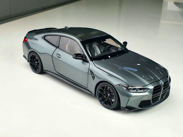 Xe Mô Hình BMW M4 - 2020 1:18 MiniChamps (Grey Metallic)