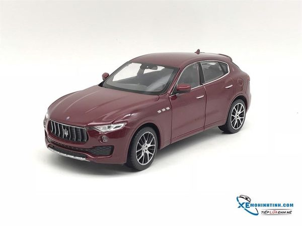 Xe Mô Hình MASERATI LEVANTE 1:24 Welly ( Đỏ đô )