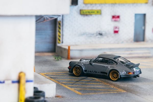 Xe Mô Hình RWB Backdate 1:64 Tarmac Works ( Xám )