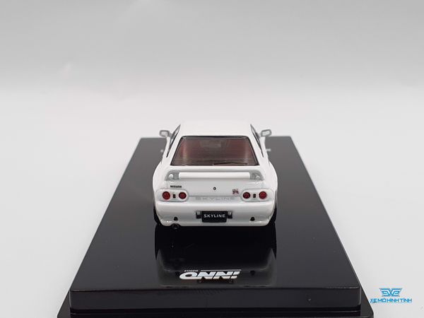 Xe Mô Hình Nissan Skyline GT-R (R32) 1:64 Inno Model ( Trắng )