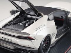 XE MÔ HÌNH LAMBORGHINI HURACAN LB 1:18 ACM (BẠC)