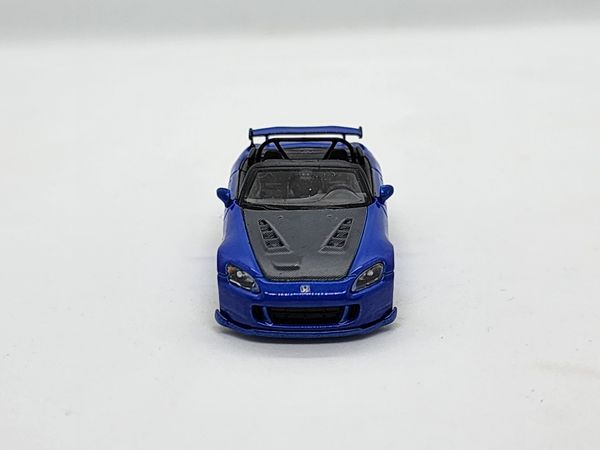 Xe Mô Hình Honda S2000 (AP2) Mugen Monte Carlo Blue Pearl LHD 1:64 Minigt ( Xanh Dương )