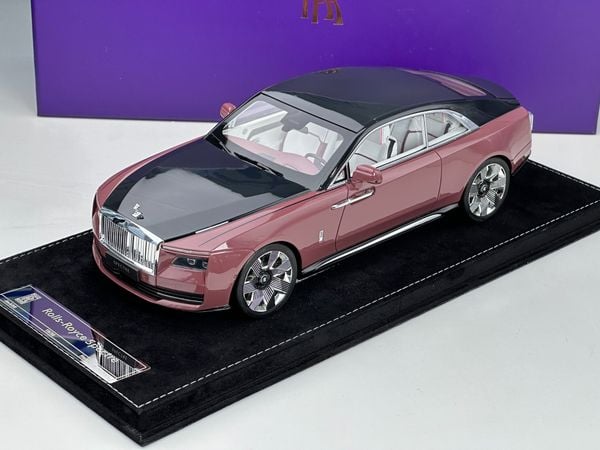 Xe Mô Hình Rolls-Royce Spectre 1:18 HH Models ( Rose Quatz Diamond Back )