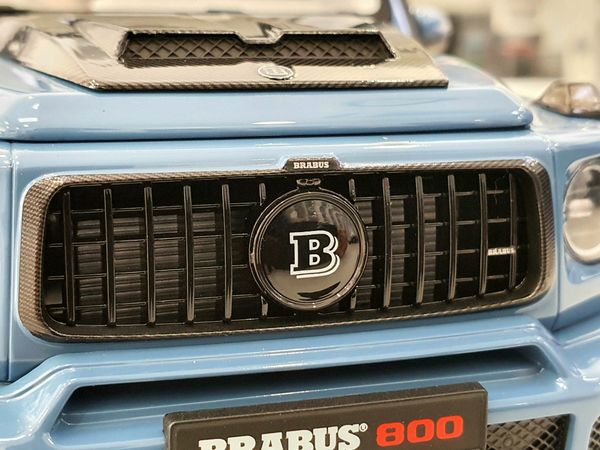 Xe Mô Hình Brabus 800 Widestar (Mercedes-AMG G63) - 2020 1:18 Almost Real (Xanh)