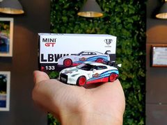 Xe Mô Hình LB*Works Nissan GT-R (R35) 1:64 MiniGT ( Martini )