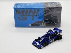 Xe Mô Hình Tyrrell P34 #4 1976 Spanish GP 1:64 Minigt ( Xanh Dương )