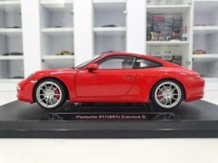 XE MÔ HÌNH PORSCHE 911 CARRERA S 1:18 WELLY (ĐỎ)