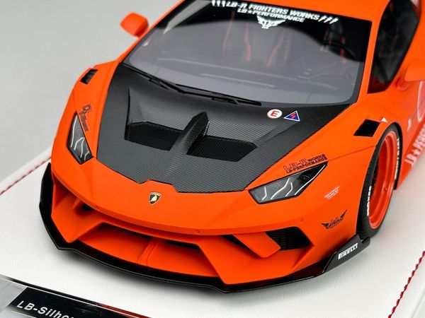 Xe Mô Hình LB-Silhouette WORKS Huracan GT Battle 1:18 IVY ( Cam )