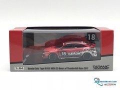 Xe Mô Hình Honda Civic Type R FK8 NASA 25 Hours of Thunderhill Race 2017 1:64 Tarmac Works ( Đỏ )