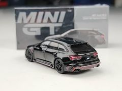 Xe Mô Hình ABT Audi RS 6 1:64 MiNiGT ( Đen )