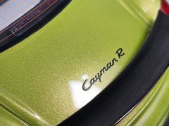 Xe Mô Hình Porsche Cayman R 2012 1:18 GT Spirit ( Peridot Metallic )
