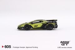 Xe Mô Hình Lamborghini LB-Silhouette WORKS Aventador GT EVO Lime LHD / USA Blister Packaging