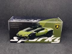 Xe Mô Hình Lamborghini Huracán Sterrato With A Roof Rack and A wheel Green 1: 64 Sparky x Tiny ( Tiny Exclusive )