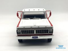 Xe Mô Hình Ford Ramp Truck 1970 F350 1:18 ACME ( Trắng Đỏ )