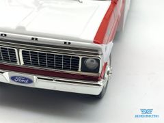 Xe Mô Hình Ford Ramp Truck 1970 F350 1:18 ACME ( Trắng Đỏ )