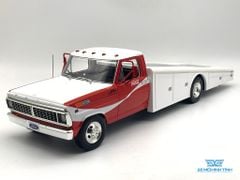 Xe Mô Hình Ford Ramp Truck 1970 F350 1:18 ACME ( Trắng Đỏ )