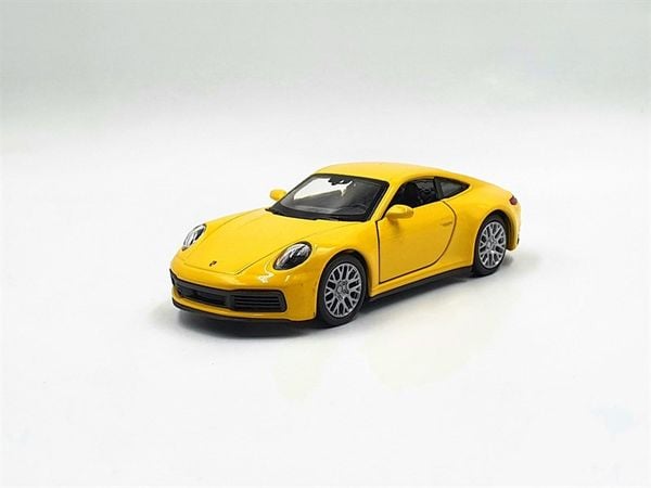 Xe Mô Hình PORSCHE 911 CARRERA 4S (992) 1:36 Welly ( Vàng )