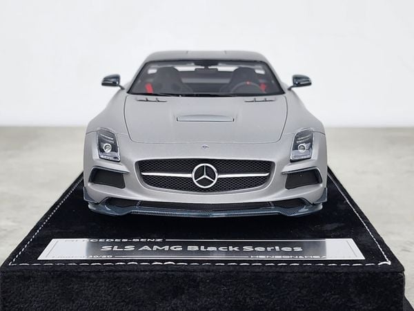 Xe Mô Hình Mercedes-Benz SL Black Series 1:18 HH Model ( Grey )
