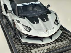 Xe mô hình Lamborghini Aventador 700GT EVO 1:18 LBWK (Silver)