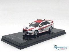 Mitsubishi Lancer Evo X Pikes Peak Safety Car 1:64 Tarmac Works ( Trắng Đỏ )