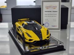 Xe Mô Hình Koenigsegg Regera 1:18 FrontiArt (Vàng)