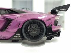 Xe Mô Hình Liberty Walk LB-Works Lamborghini Aventador Limited Edition (Viola SE30) 1:18 Autoart ( Tím )