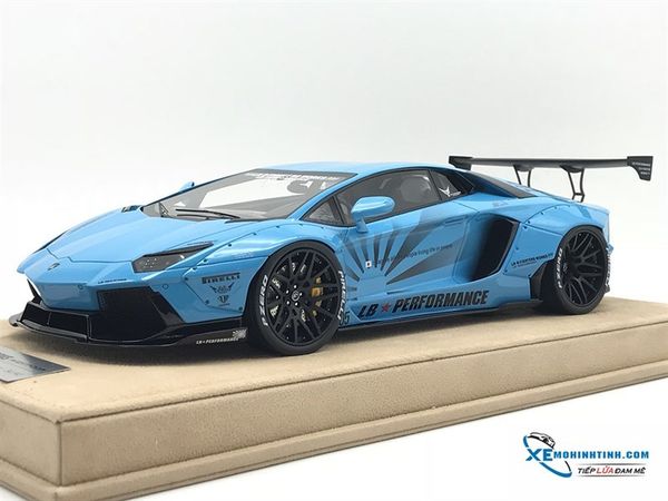 LB1864(BB-D) MH LB WALKS LAMBORGHINI AVENTADOR LP700-4 (BLUE-DA)