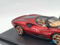 Xe Mô Hình DeTomaso P72 Soul Red Limited 1000 pcs 1:64 Peako64 (Đỏ)