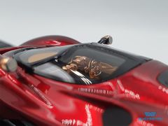 Xe Mô Hình DeTomaso P72 Soul Red Limited 1000 pcs 1:64 Peako64 (Đỏ)