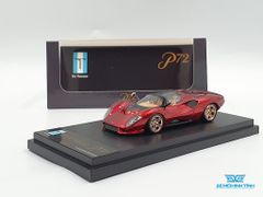 Xe Mô Hình DeTomaso P72 Soul Red Limited 1000 pcs 1:64 Peako64 (Đỏ)