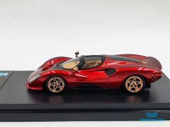 Xe Mô Hình DeTomaso P72 Soul Red Limited 1000 pcs 1:64 Peako64 (Đỏ)