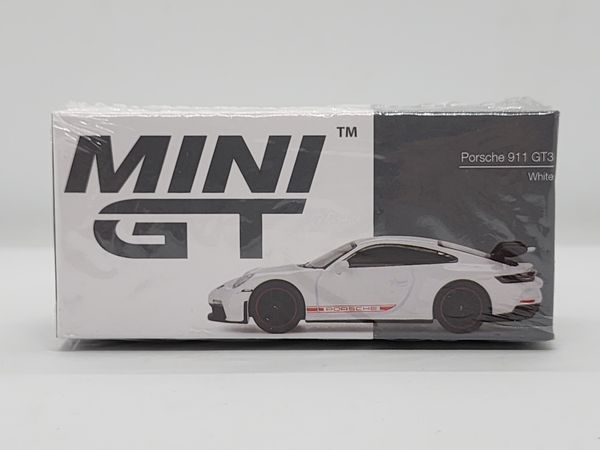 Xe Mô Hình Porsche 911 (992) GT3 White LHD 1:64 Minigt ( Trắng )